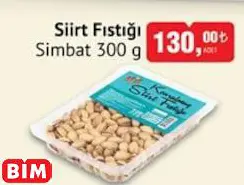 SİMBAT SİİRT FISTIĞI